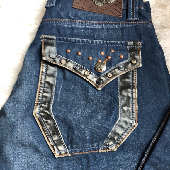 NWT Do Denim embellished Jeans, Size 32X32, - Picture 3 of 9